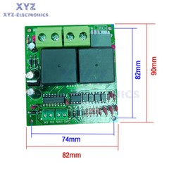 DC12V 24V 80A Relay Control Board DC Motor Forward and Reverse Controller
