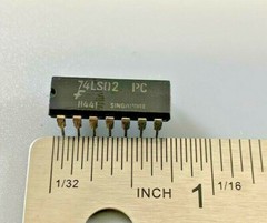 (LOT OF 5) FAIRCHILD 74LS02PC 14PIN-DIP 280-22001-234