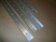 4pc Aluminum Din Rail 27.25″ / 25″ / 17.25″ USED