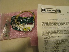 DELCO REMY ( GM ) VOLTAGE REGULATOR # 1892824 NSN: 6110-01-099-2917 10498824