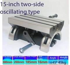 Adjustable-angle Worktable; Tilting Worktable for Milling and Drilling Machines