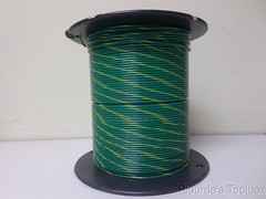 Approx. 800ft New IMS UTC Fuel Cells Wire, 600V, Green/Yellow, 3421184-ON