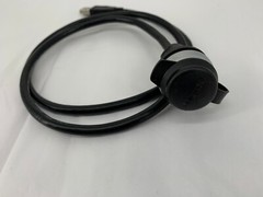 LUTZE 490113.0800 Shielded USB 3.0 Cable Panel Connector w/M22 Thread