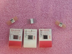 6x Gold RCA MOS Devices RCA 563-3 1128P69 1128P71 / P7 style Flat Pack Logic