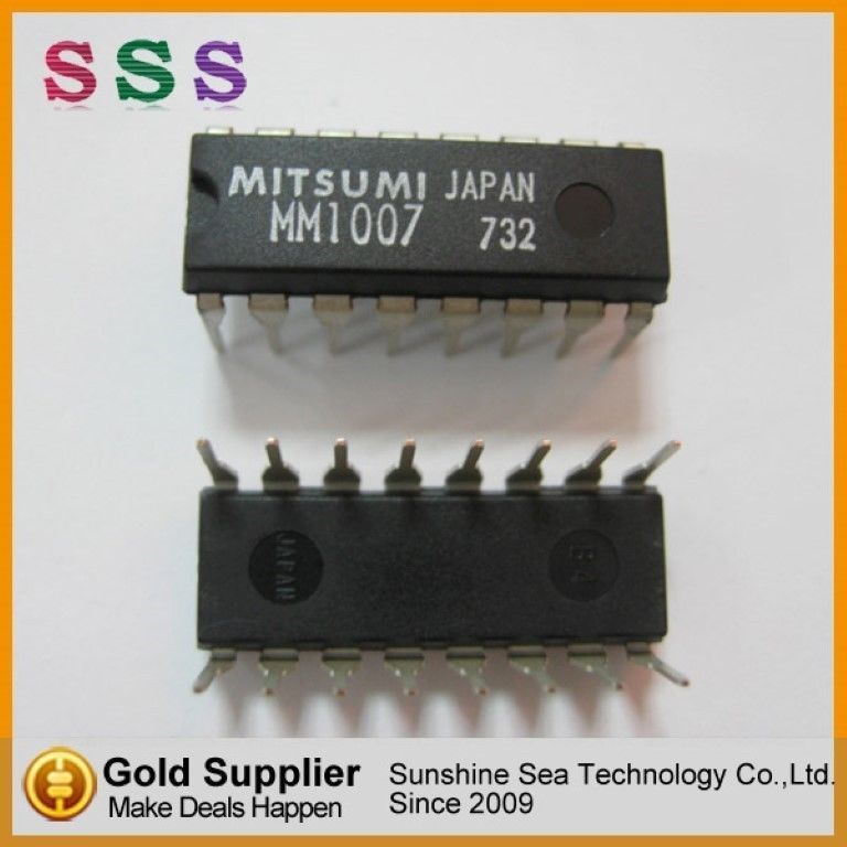 5pcs MITSUMI MM1007 DIP-16 HBS-Compatible Driver and Receiver RH