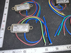 (Lot of 4) unused CORCOM 2VB3 EMI FILTERS 2A @ 120/250 VAC P402