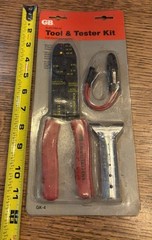 Gardner Bender Gk-4 Wire Stripper & Circuit Tester Kit, new in sealed package.