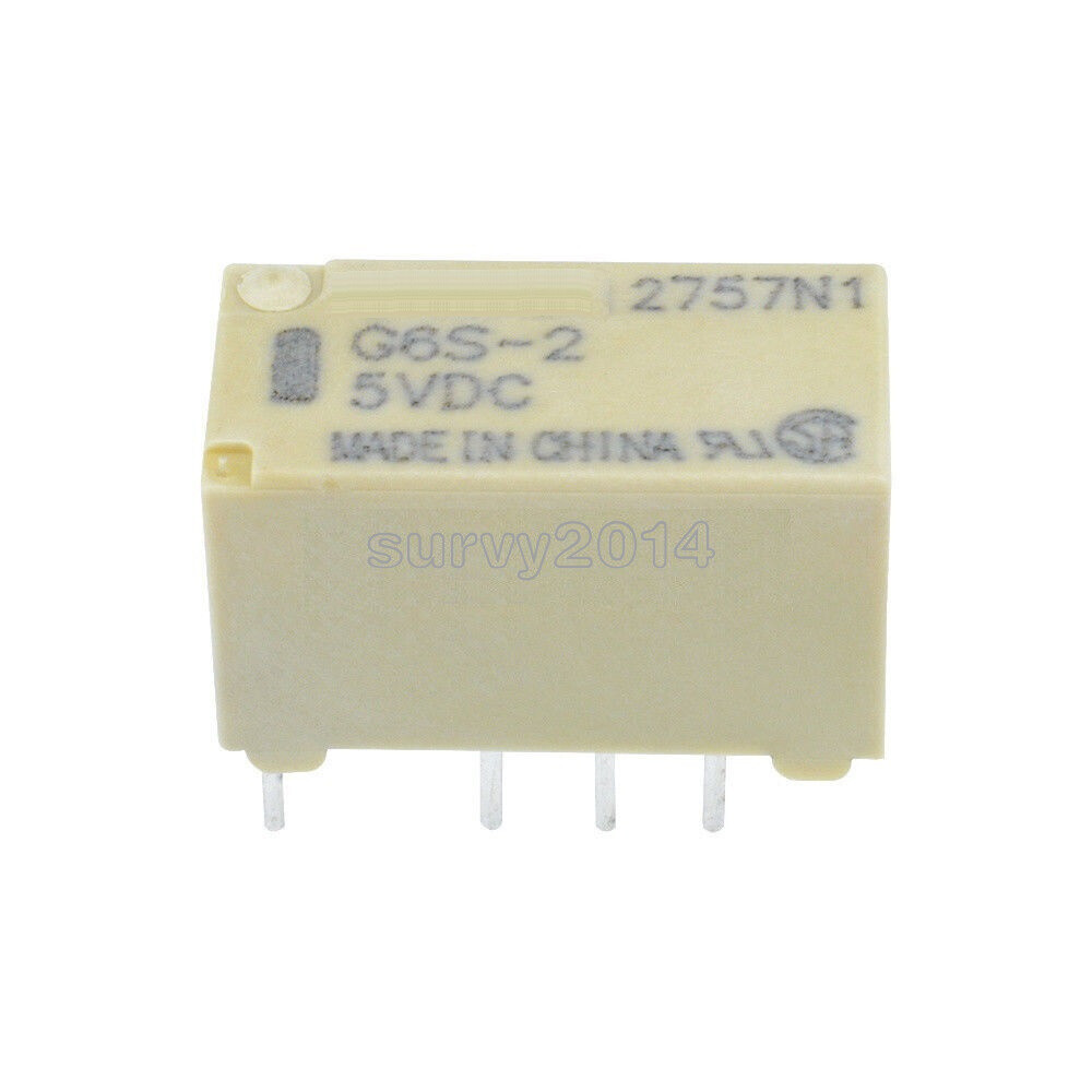 5V Relay G6S-2-5VDC 2A 250VAC/DC220V 8PIN for Relay