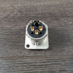 Neutrik XLR 3-Pin Panel Connector Female 4 Pack