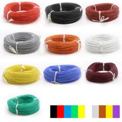 2AWG-30AWG Insulated Super Soft Silicone Electronic Wire Cable Flexible 10 Color