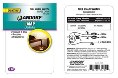 Jandorf Specialty Hardw Switch Pull Chn Off/L1/L2/L1-2 61200