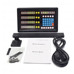 4Axis Digital Readout DRO Display+4pc TTL Linear Glass Scale Encoder 5µm Milling