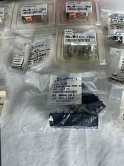 Electronics Components Lot Breadboard Relays RF Connectors Jumper Wires NOS