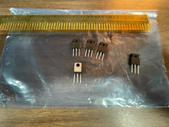 INTERSIL/HARRIS RFG60P06E TO-247 60A 60V 0.030 Ohm **LOT OF 5** New