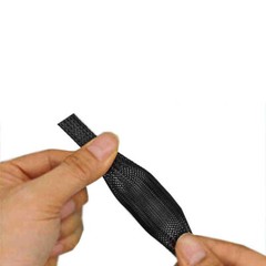 Expandable Braided Cable Sleeving 2mm-80mm Black Wire Harness, Auto, Sheathing