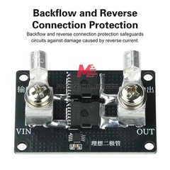 40A 65A 100A No Voltage Limit Anti Backflow Ideal Diode Module fr Solar Charging