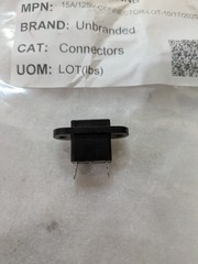 UNBRANDED CONNECTOR 15A/125V-CONNECTOR