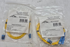 Lot of 2 New Allen Tel Products GBLCC-D1-02 LC to LC Patchcord Duplex 2M