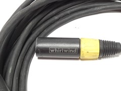 Whirlwind Male / Female XLR Microphone Cable 25Ft