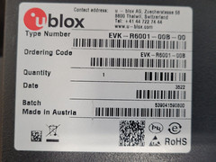 (1 PC) EVK-R6001-00B U-BLOX EVAL: LARA-R6001 GLOBAL USE MOD