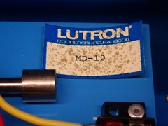 LUTRON MD-10 Motor Drive MCS-4 .045A 120V 60Hz Used W/ Warranty See All Pictures