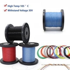 PTFE Cable Wire 26-40 AWG Electronic Wire Flexible Tinned Copper Cable UL10064
