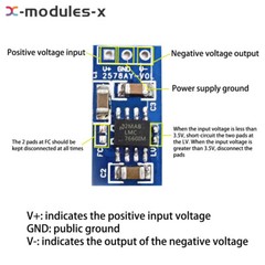 1-10PCS LM7660 Positive to Negative Converter Switch Regulator Inverting Module