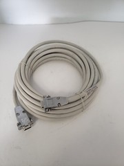 BLACK BOX EYN257T-0025-FF DB9 NULL MODEM CABLE 25 FEET LONG, NNB