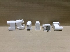 New Box of 6 Leviton 464 Fluorescent Lampholder 660W600V Pedestal Plunger End AK
