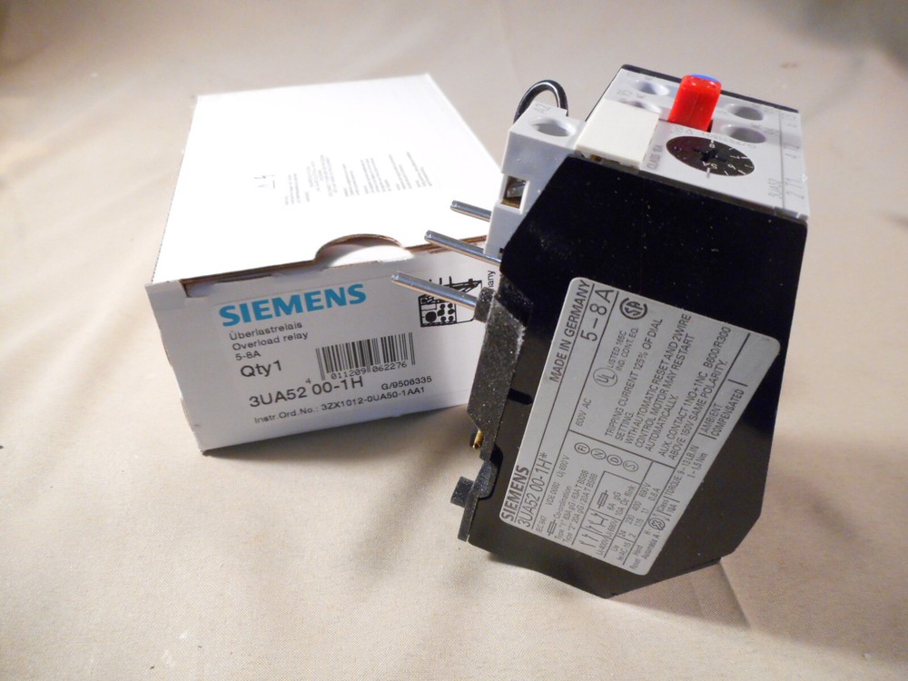 SIEMENS 3UA5200-1H Overload Relay