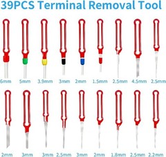 Removal Tool Kit 39 Pcs, Upgraded Pin Extractor Tool Wire Connector Electrical P