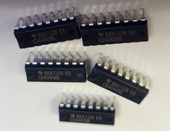 5pcs CD4060 CMOS Binary Counter IC 4060 CD4060BE DIP-16 CD4060B Texas Instrument
