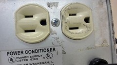 Powervar Power Conditioner, Abc201-11, 61024-69, In: 120 V Ac 2.1 A 60 Hz