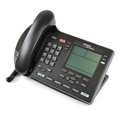 Nortel i2004 IP Phone w/ Black Bezel (NTDU92AC)