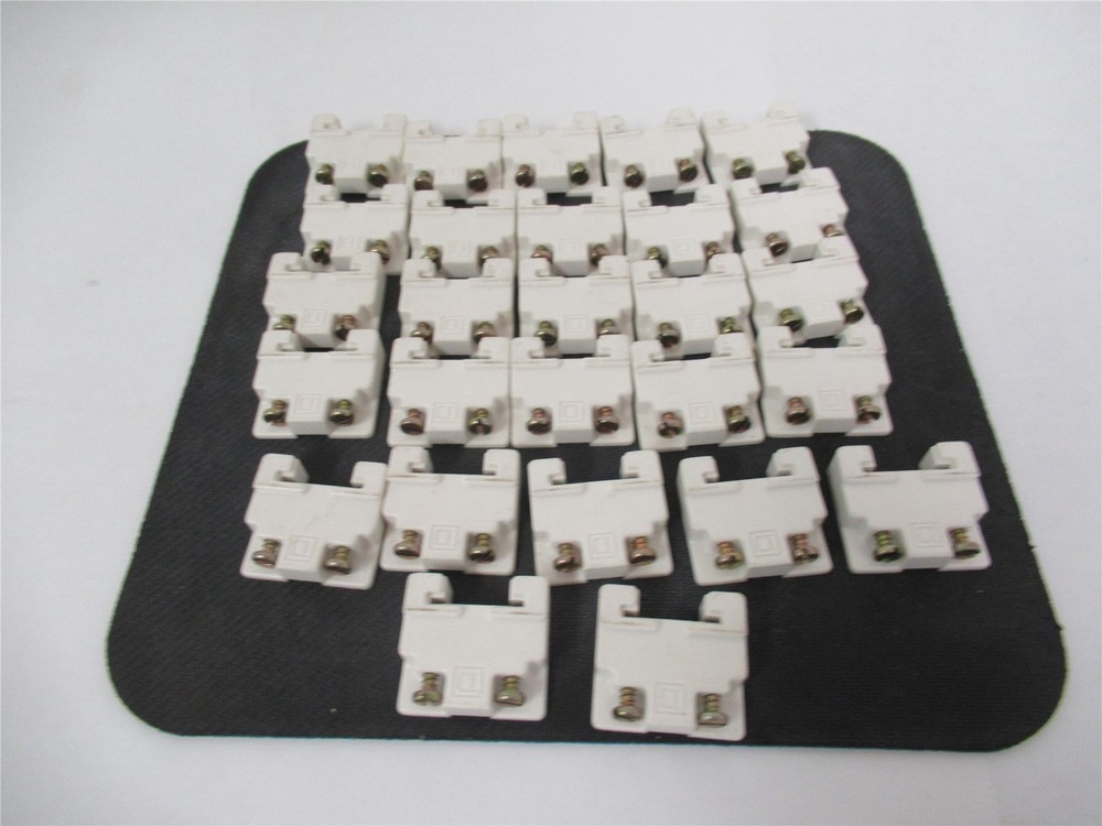 248846 New-No Box; Square D 9080GH10 Lot-27 Terminal Block End Clamp G