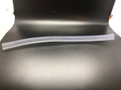 Aviation Highly Flexible Clear Teflon Convoluted Tubing .625″, P/N M81914/3-1007