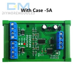 RS485 0-5A 0-30V Current Voltage Collector Voltage Signal Acquisition Module