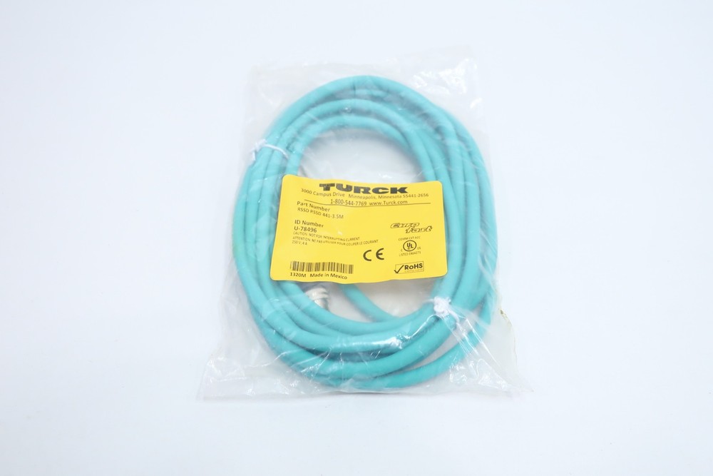 Turck RSSD RSSD 441-3.5M Industrial Ethernet Cable 3.5m