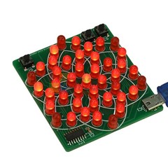 43 LED Flow Light Kit Electronic Windmill DIY Electronic Kit Soldering Practice