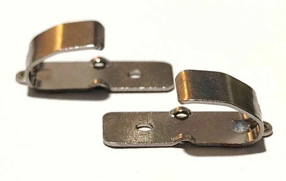 ELECTRIC CONNECTIONS 1 Cell Leaf Spring Battery Contact, Nickel Plated