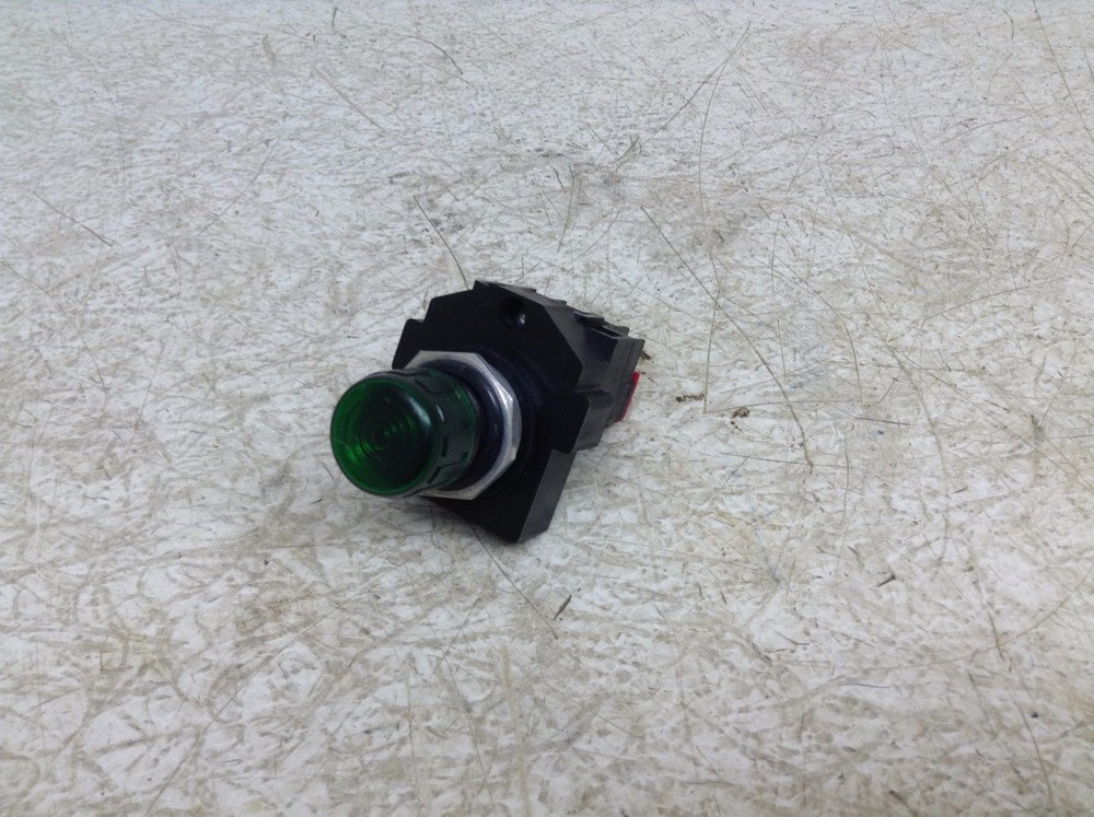 Control Concepts HFVLU24L-60HZ Green Illuminated Push Button CBFS (OK)