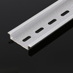 GEYA 35mm Width Din Rail 10cm 15cm 20cm 30cm Aluminum Alloy Slotted Rail Length