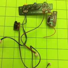 Wii Rockband 2 Drum Kit Ports Port Jack IO Board