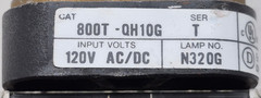 ALLEN-BRADLEY 800T-QH10G 120V AC/DC Light – Green