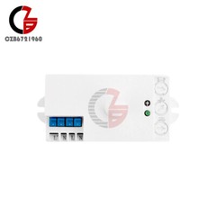DC12-24V AC110-240V 5.8GHz Microwave Radar Sensor Body Motion HF Detector Switch