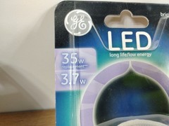 LED Flood Light Bulb, Indoor, 260 Lumens, 3.7-Watts – Bright White