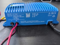 Victron Energy Blue Smart IP67 Charger 12V 17A 120V NEMA 5-15 Bluetooth