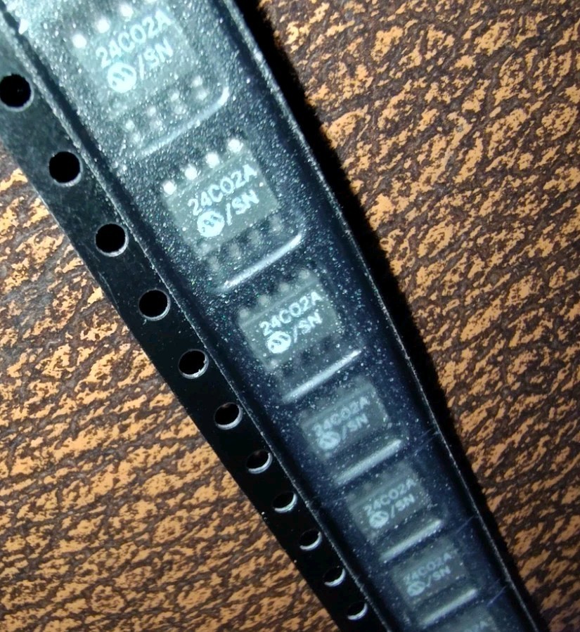 5 each NEW MICROCHIP 24C02A SN 2K SERIAL MEMORY **NOT CHINESE OR UNBRANDED**
