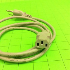 Standard Power Cord 6FT Beige Cable