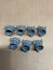 Unbranded 3/4″, Die-Cast Zinc, Flexible Conduit Coupling, *Lot of 7* #4013X110